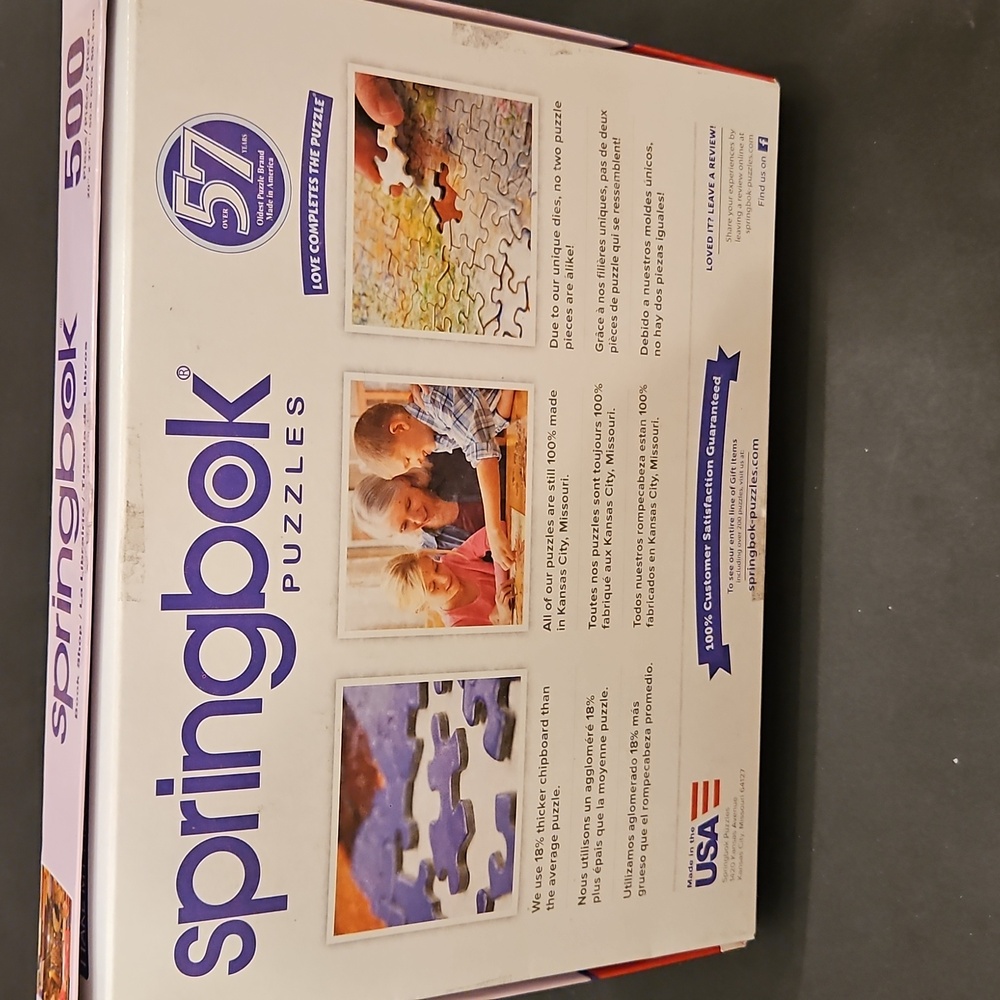 Springbok Puzzle - The Bookshop - Picture 3 of 3